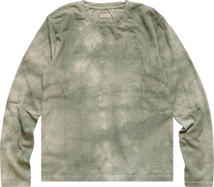Лонгслив Kapital Tenjiku Uneven Dip Dye Crulon Long-Sleeve Tee 'Khaki', коричневый
Лонгслив Kapital Tenjiku Uneven Dip Dye Crulon Long-Sleeve Tee 'Khaki', коричневый