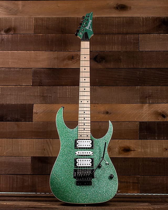 Электрогитара Ibanez RG Standard 6str - бирюзовый блеск Ibanez RG Standard 6str Electric Guitar - Turquoise Sparkle
Электрогитара Ibanez RG Standard 6str - бирюзовый блеск Ibanez RG Standard 6str Electric Guitar - Turquoise Sparkle