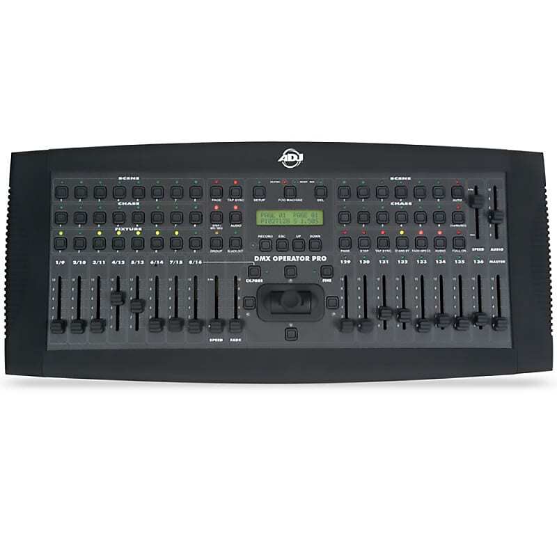 ADJ American DJ DMX Operator Pro 136-канальный контроллер освещения DMX DMX-OPERATOR-PRO
ADJ American DJ DMX Operator Pro 136-канальный контроллер освещения DMX DMX-OPERATOR-PRO