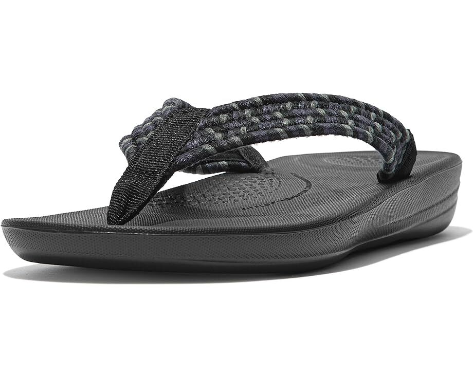 Сандалии FitFlop Iqushion Art-Webbing Ergonomic Flip-Flops, цвет Black Mix
Сандалии FitFlop Iqushion Art-Webbing Ergonomic Flip-Flops, цвет Black Mix