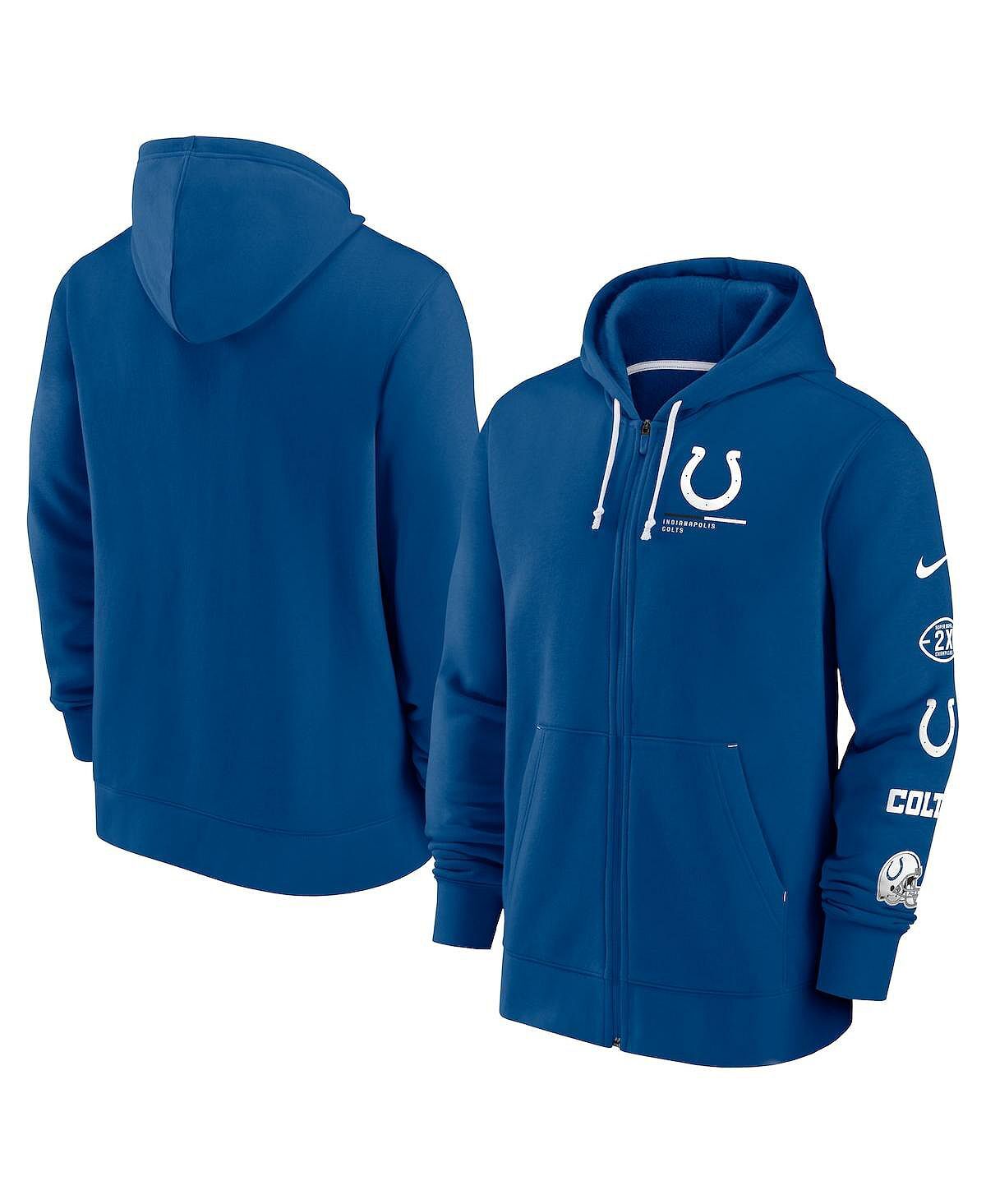 Мужская толстовка с капюшоном royal indianapolis colts surrey с молнией во всю длину Nike
Мужская толстовка с капюшоном royal indianapolis colts surrey с молнией во всю длину Nike