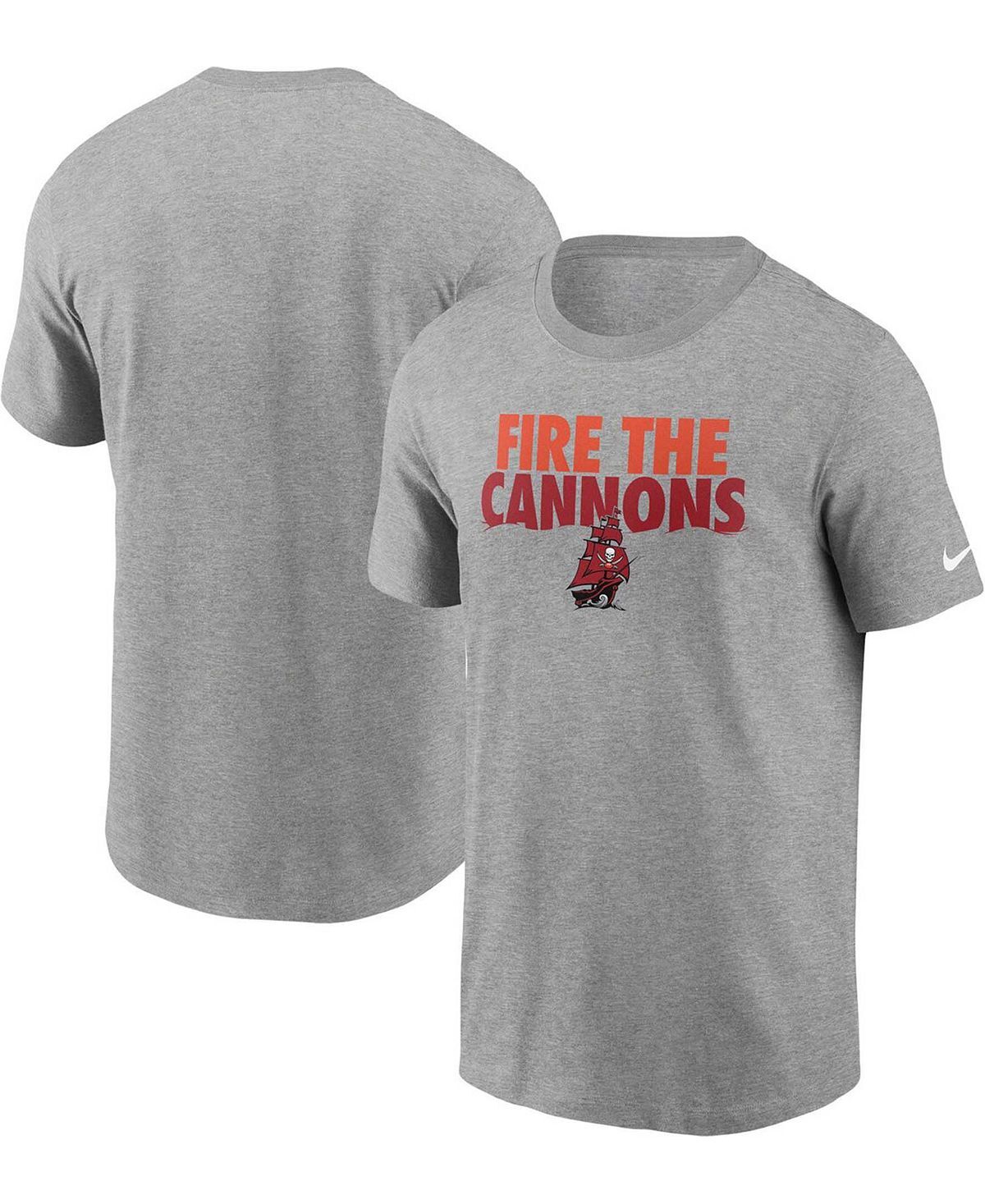 Мужская футболка tampa bay buccaneers hometown из коллекции cannons цвета меланжа серого цвета Nike, мульти
Мужская футболка tampa bay buccaneers hometown из коллекции cannons цвета меланжа серого цвета Nike, мульти