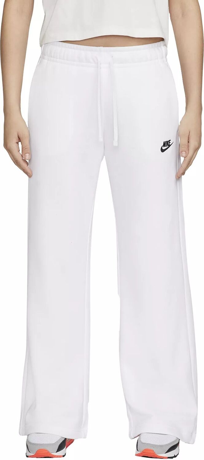 Женские флисовые спортивные штаны Nike Sportswear Club со средней посадкой и широкими штанинами, белый
Женские флисовые спортивные штаны Nike Sportswear Club со средней посадкой и широкими штанинами, белый