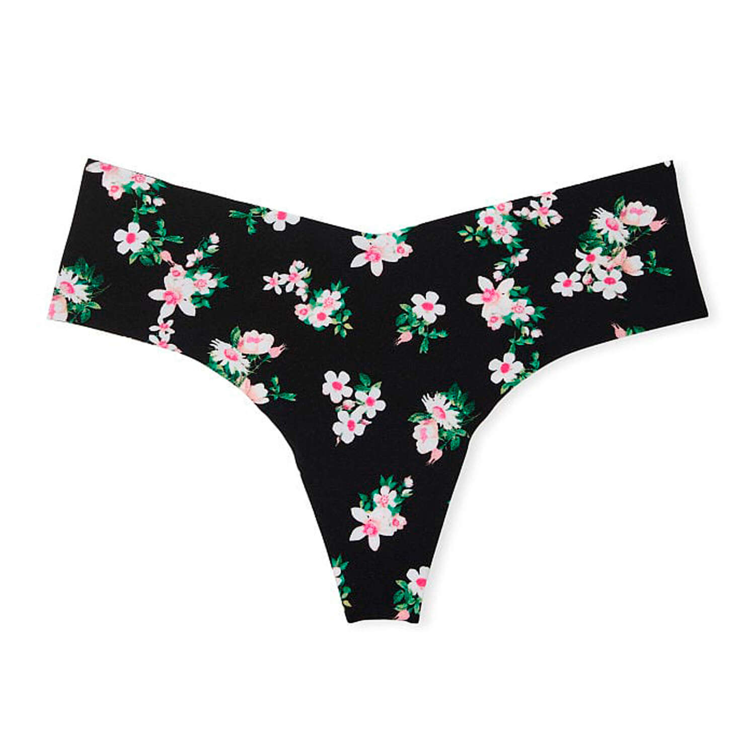 Трусики-стринги Victoria's Secret Sexy Illusions No-Show Thong, черный/розовый
Трусики-стринги Victoria's Secret Sexy Illusions No-Show Thong, черный/розовый