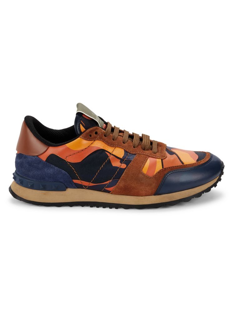 Кроссовки Rockrunner с камуфляжными блоками и цветными блоками Valentino Garavani, цвет Marine Fall
Кроссовки Rockrunner с камуфляжными блоками и цветными блоками Valentino Garavani, цвет Marine Fall