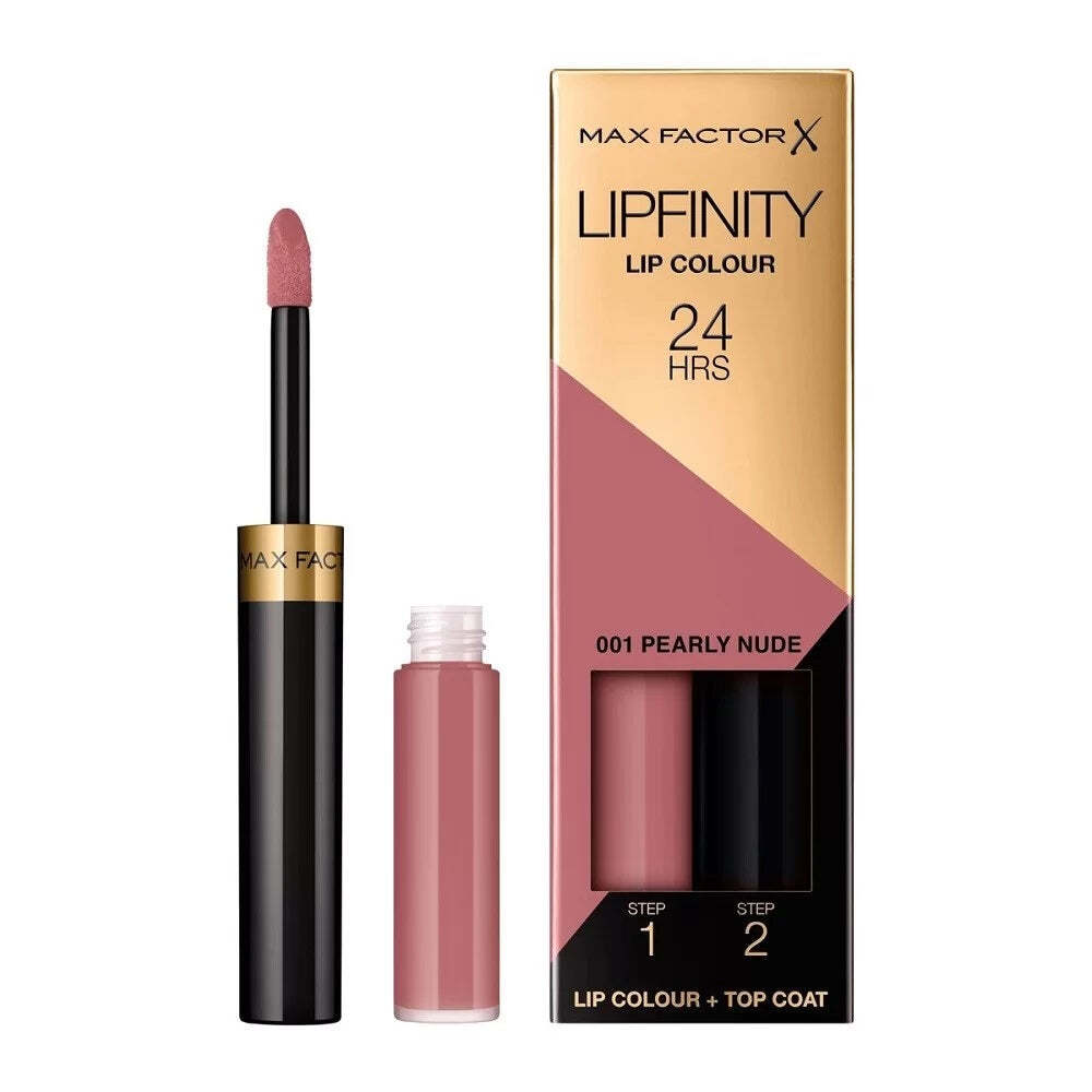 Max Factor Lipfinity Lip Color двухфазная жидкая помада со стойким эффектом 01 Pearly Nude
Max Factor Lipfinity Lip Color двухфазная жидкая помада со стойким эффектом 01 Pearly Nude