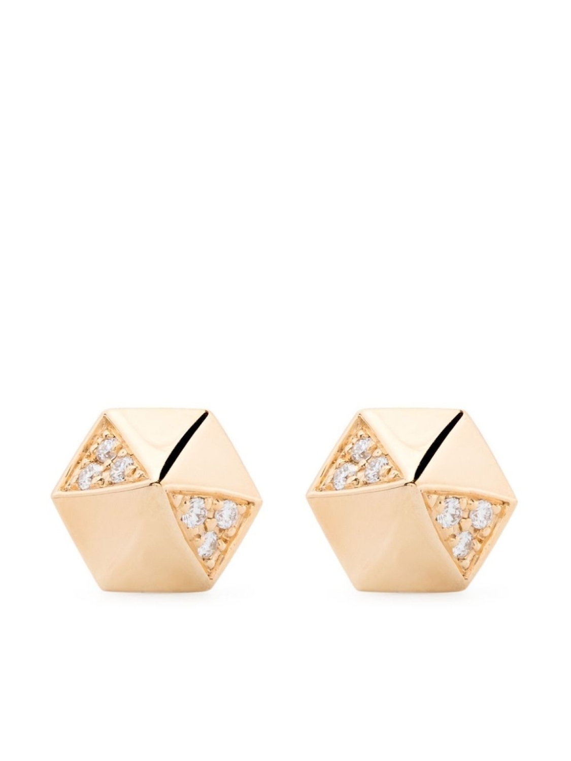 Серьги-гвоздики Pyramid из желтого золота с бриллиантами Harwell Godfrey, золотой
Серьги-гвоздики Pyramid из желтого золота с бриллиантами Harwell Godfrey, золотой