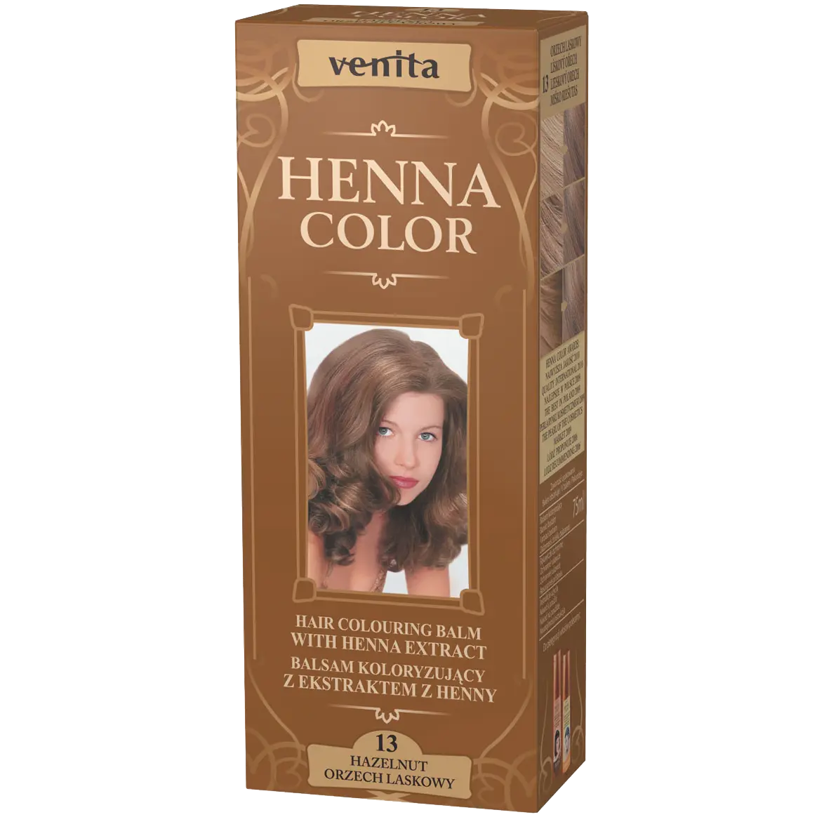 Venita Henna Color оттеночный бальзам с экстрактом хны для волос 13 фундук, 75 г
Venita Henna Color оттеночный бальзам с экстрактом хны для волос 13 фундук, 75 г
