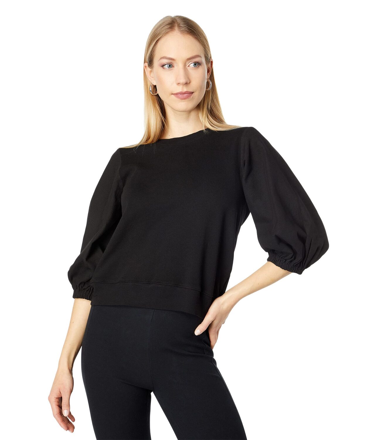 Толстовка MONROW, Knit Woven Puff Sleeve Sweatshirt, Черный, Толстовка MONROW, Knit Woven Puff Sleeve Sweatshirt
Толстовка MONROW, Knit Woven Puff Sleeve Sweatshirt, Черный, Толстовка MONROW, Knit Woven Puff Sleeve Sweatshirt