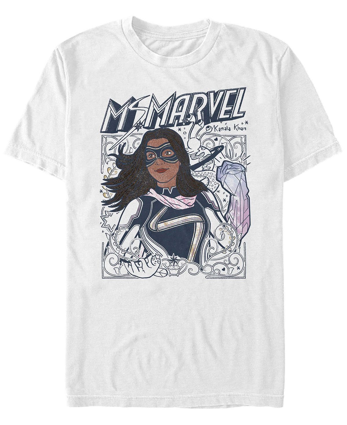 Мужская футболка с коротким рукавом marvel film ms. marvel doodle kamala Fifth Sun, белый
Мужская футболка с коротким рукавом marvel film ms. marvel doodle kamala Fifth Sun, белый