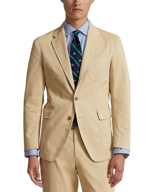 Костюмный пиджак-чинос, окрашенный в готовом виде, без отделки Polo Ralph Lauren, цвет Tan/Beige
Костюмный пиджак-чинос, окрашенный в готовом виде, без отделки Polo Ralph Lauren, цвет Tan/Beige