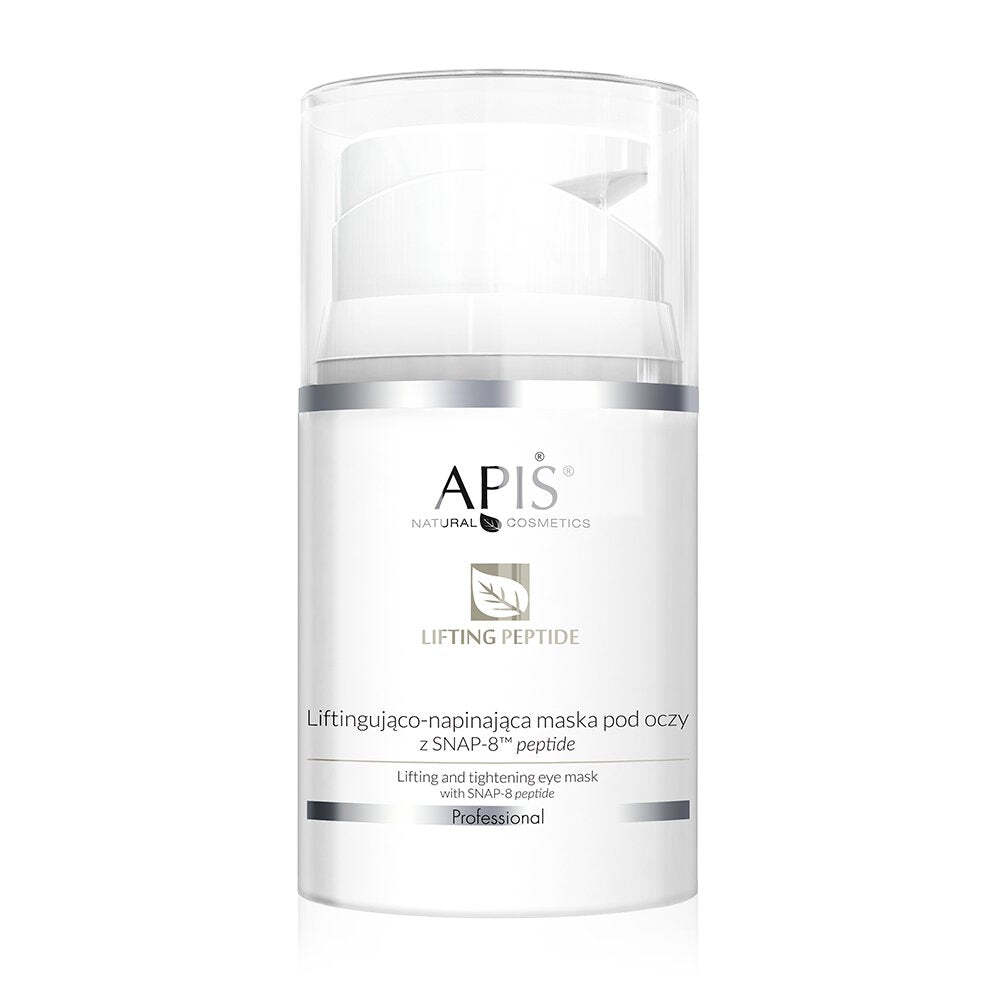 APIS Lifting Peptide лифтинговая и подтягивающая маска для глаз с пептидом SNAP-8 50мл
APIS Lifting Peptide лифтинговая и подтягивающая маска для глаз с пептидом SNAP-8 50мл