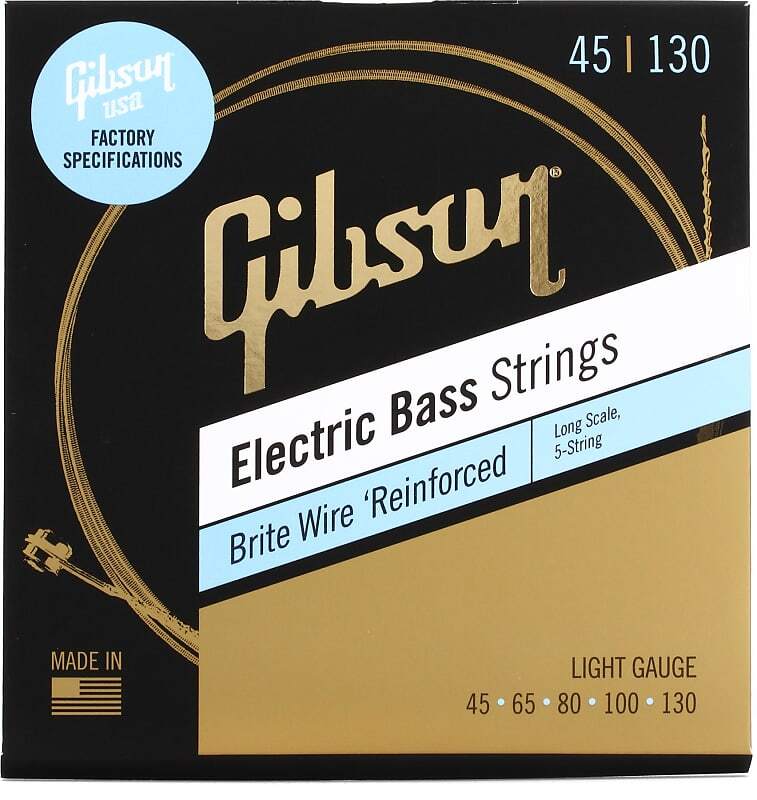 Gibson Accessories SBG5-LSL Brite Wire Струны для электробас-гитары - .045-.130 Light Long Scale 5-string
Gibson Accessories SBG5-LSL Brite Wire Струны для электробас-гитары - .045-.130 Light Long Scale 5-string