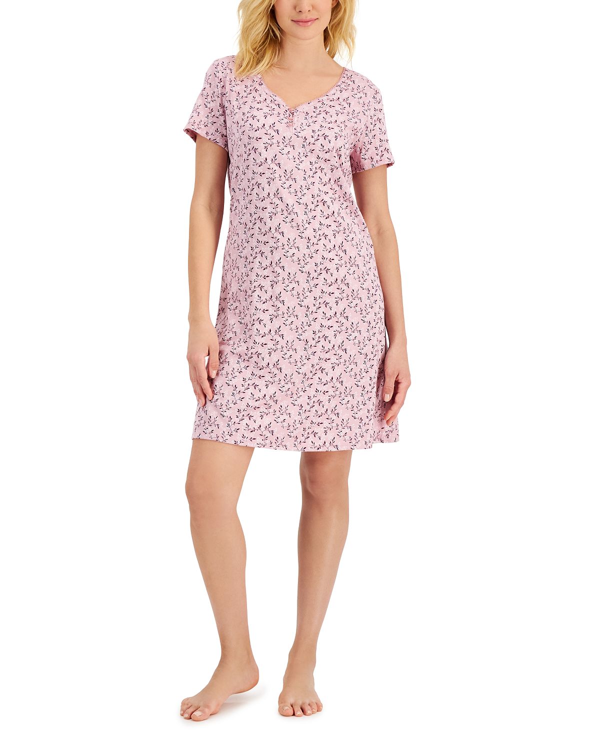 Женская ночная сорочка из хлопка с короткими рукавами essentials chemise, созданная для macy's Charter Club, мульти
Женская ночная сорочка из хлопка с короткими рукавами essentials chemise, созданная для macy's Charter Club, мульти