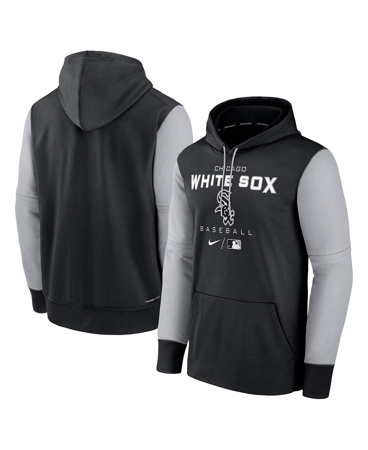 Мужская черно-серая толстовка с капюшоном chicago white sox authentic collection performance Nike, мульти
Мужская черно-серая толстовка с капюшоном chicago white sox authentic collection performance Nike, мульти