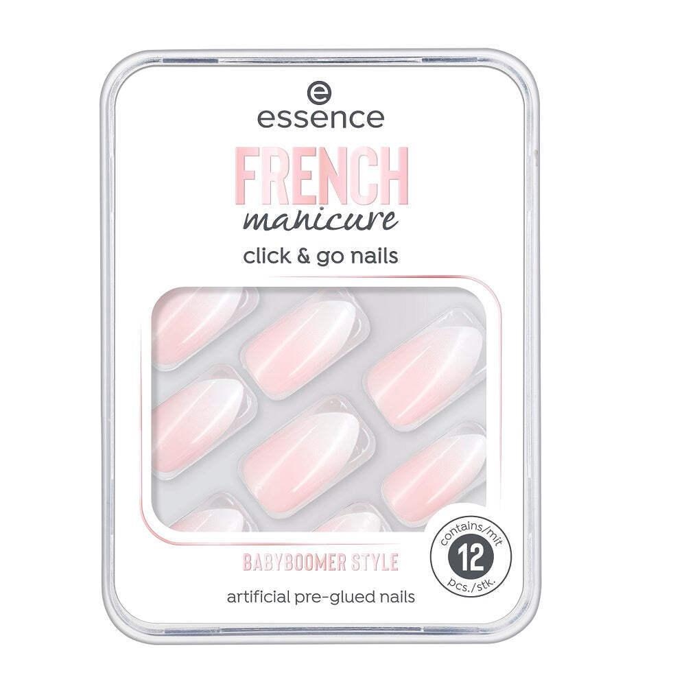 Essence Французский маникюр Click & Go Nails накладные ногти 02 Babyboomer Style 12шт.
Essence Французский маникюр Click & Go Nails накладные ногти 02 Babyboomer Style 12шт.