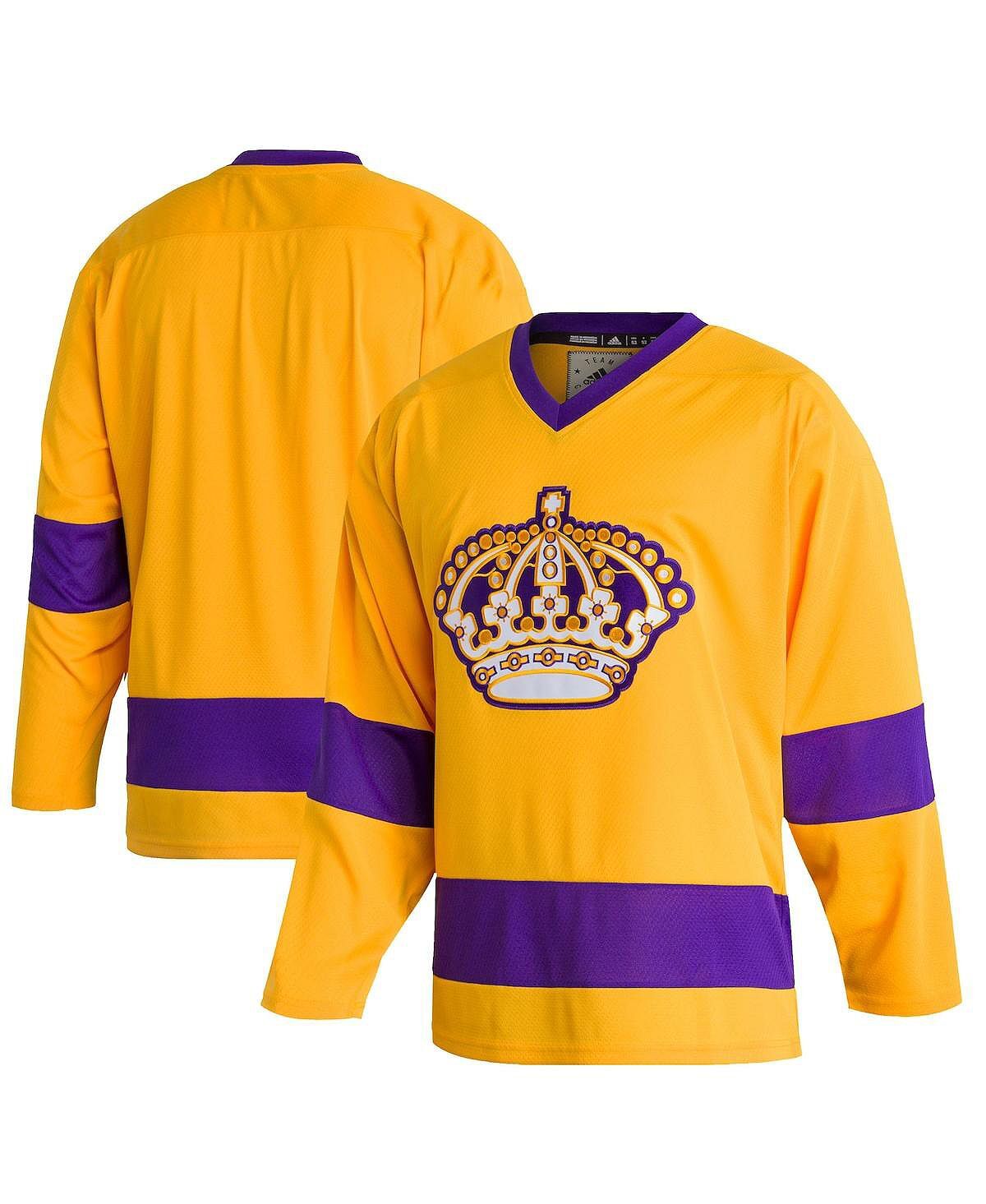 Мужская золотая аутентичная пустая джерси los angeles kings team classics adidas
Мужская золотая аутентичная пустая джерси los angeles kings team classics adidas
