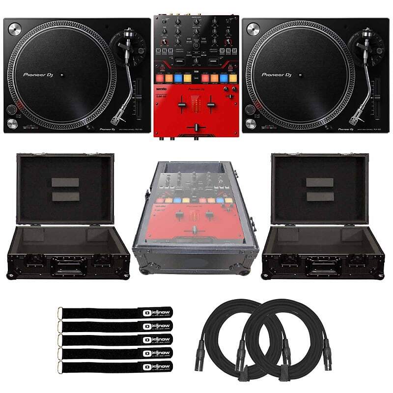 Pioneer PLX-500 DJ Battle Turntables со скретч-микшером DJM-S5 и черными футлярами Pioneer PLX-500 DJ Battle Turntables w DJM-S5 Scratch Mixer & Black Cases
Pioneer PLX-500 DJ Battle Turntables со скретч-микшером DJM-S5 и черными футлярами Pioneer PLX-500 DJ Battle Turntables w DJM-S5 Scratch Mixer & Black Cases