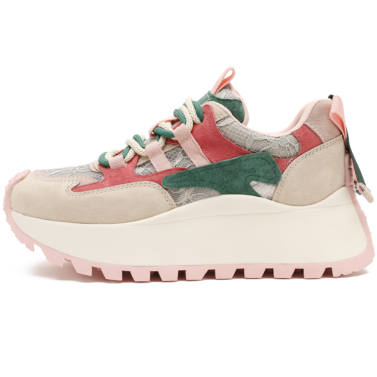 Кроссовки D:FUSE SCANDINAVIA Chunky Sneakers Women's Low-top, цвет Rice/powder/green
Кроссовки D:FUSE SCANDINAVIA Chunky Sneakers Women's Low-top, цвет Rice/powder/green