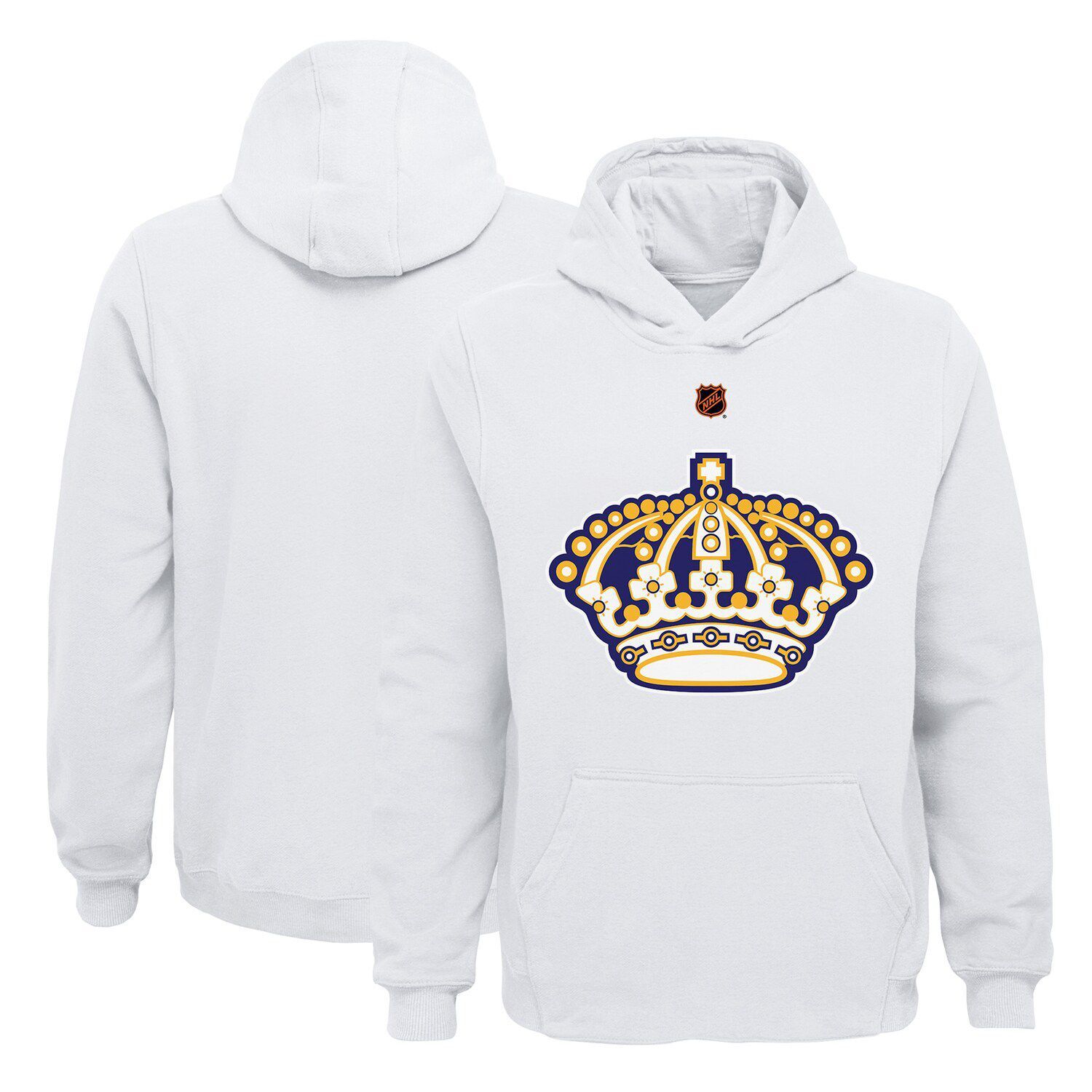 Молодежный флисовый пуловер с капюшоном белого цвета с логотипом Los Angeles Kings Special Edition 2.0 Outerstuff
Молодежный флисовый пуловер с капюшоном белого цвета с логотипом Los Angeles Kings Special Edition 2.0 Outerstuff