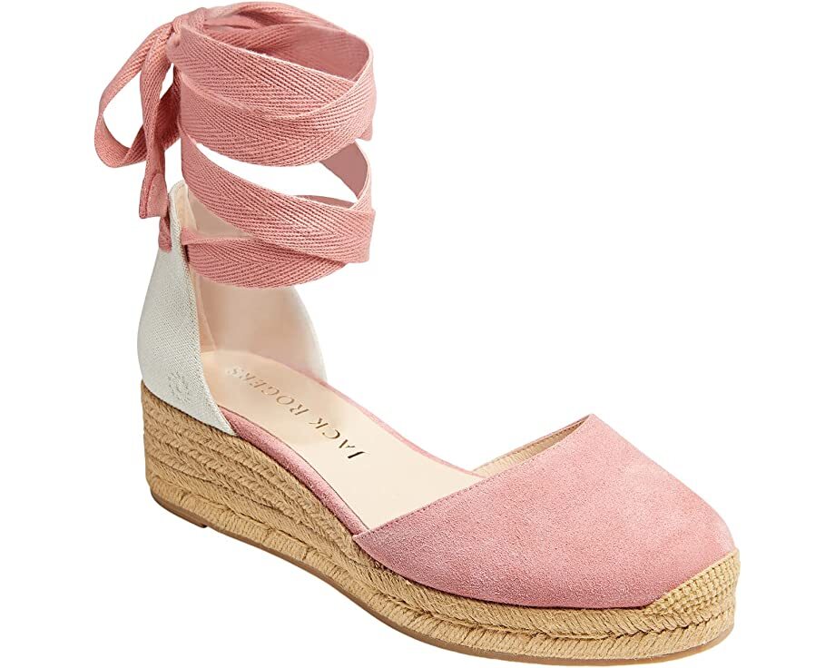 Туфли на каблуках Palmer Closed Toe Ankle Wrap Espadrille Mid Wedge Jack Rogers, роза
Туфли на каблуках Palmer Closed Toe Ankle Wrap Espadrille Mid Wedge Jack Rogers, роза