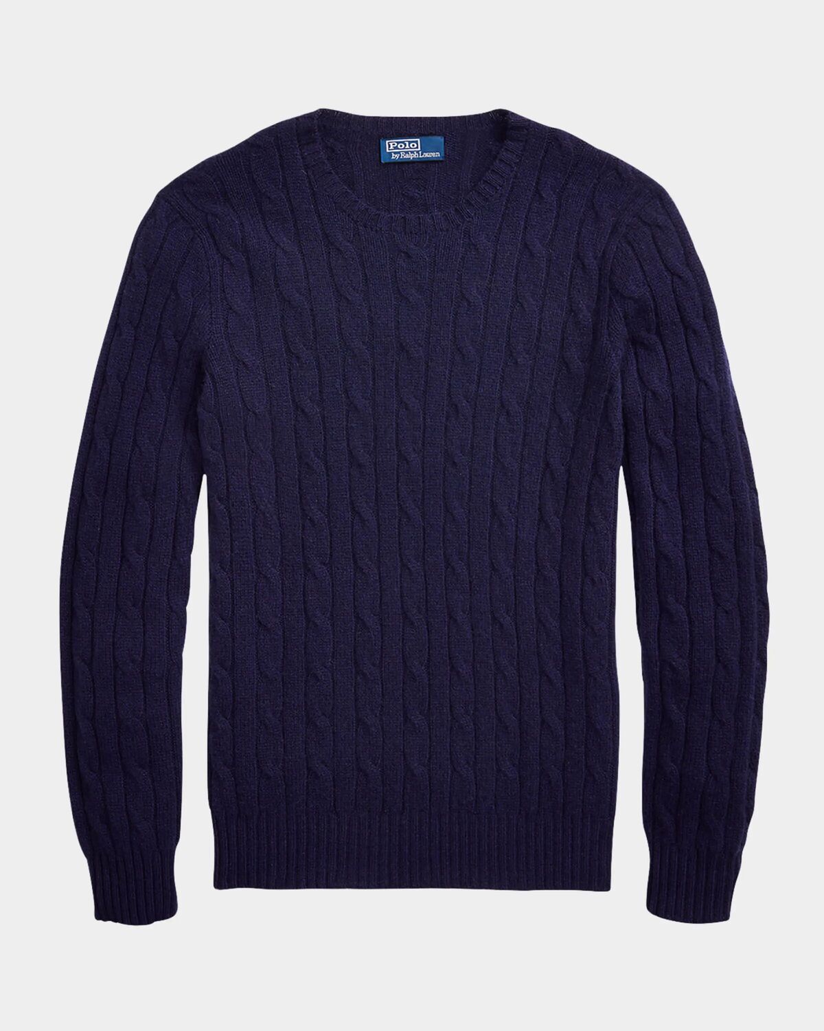 Мужской кашемировый свитер косой вязки The Iconic Polo Ralph Lauren, синий
Мужской кашемировый свитер косой вязки The Iconic Polo Ralph Lauren, синий