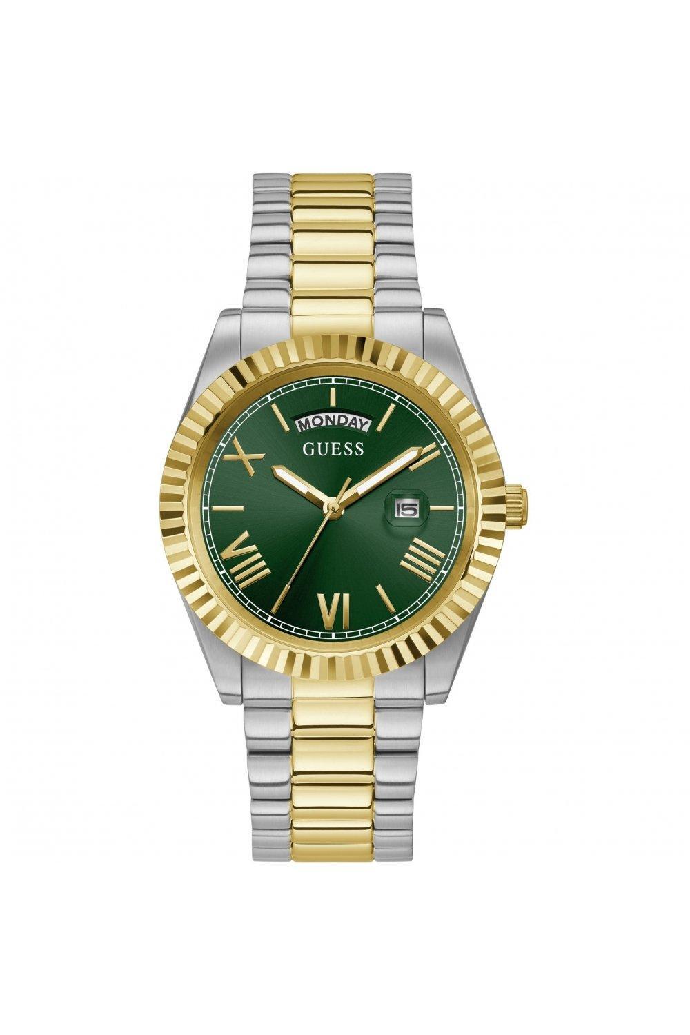 Модные аналоговые кварцевые часы Connoisseur из нержавеющей стали - Gw0265G8 Guess, зеленый
Модные аналоговые кварцевые часы Connoisseur из нержавеющей стали - Gw0265G8 Guess, зеленый
