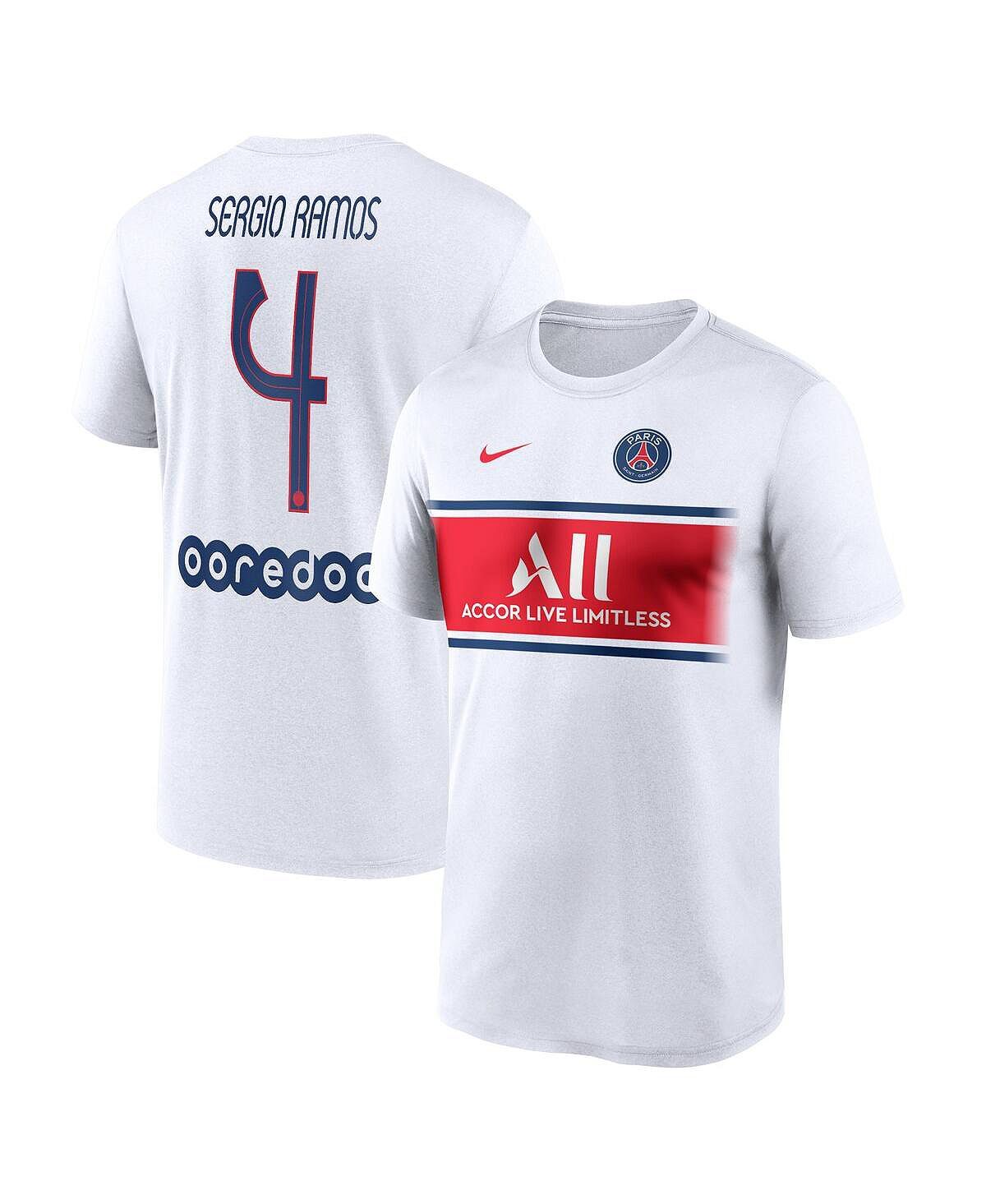Мужская футболка sergio ramos white paris saint-germain name number fan top Nike, белый
Мужская футболка sergio ramos white paris saint-germain name number fan top Nike, белый