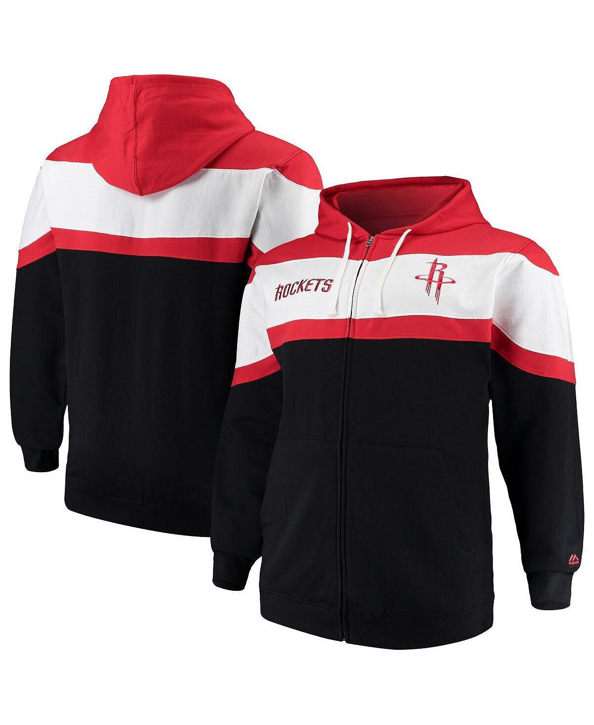 Мужская красная и черная толстовка с капюшоном houston rockets big and tall с цветными блоками и надписью на штативе с молнией во всю длину Fanatics, мульти
Мужская красная и черная толстовка с капюшоном houston rockets big and tall с цветными блоками и надписью на штативе с молнией во всю длину Fanatics, мульти