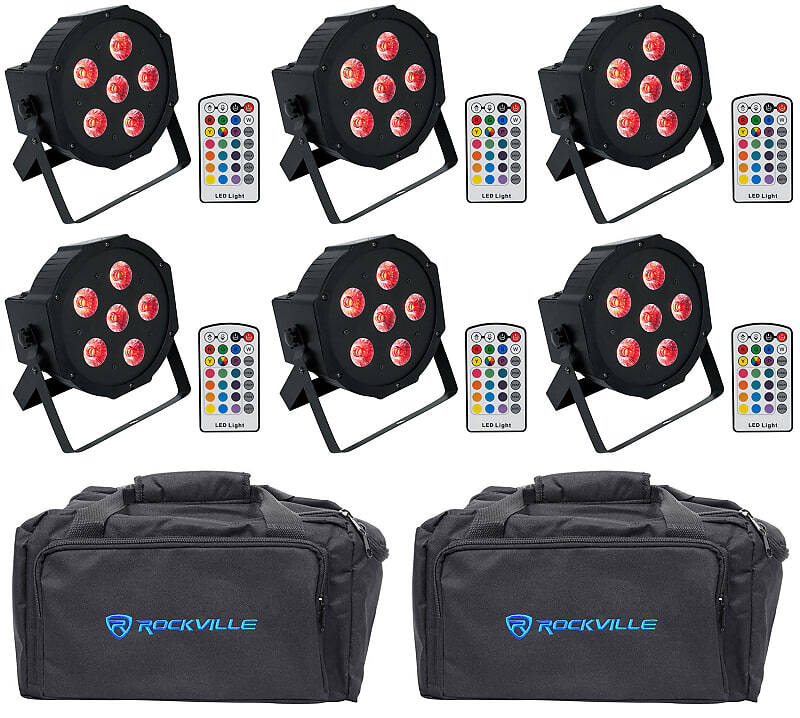 Комплект Rockville Battery PAR 6RF DMX-фонари + RF-пульты + сумки Battery PAR 6RF + RLB80
Комплект Rockville Battery PAR 6RF DMX-фонари + RF-пульты + сумки Battery PAR 6RF + RLB80