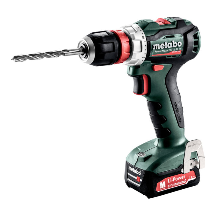 Аккумуляторная дрель Metabo PowerMaxx BS 12 BL Q metaBOX 118, 12В 2x2Ач + SC 30
Аккумуляторная дрель Metabo PowerMaxx BS 12 BL Q metaBOX 118, 12В 2x2Ач + SC 30