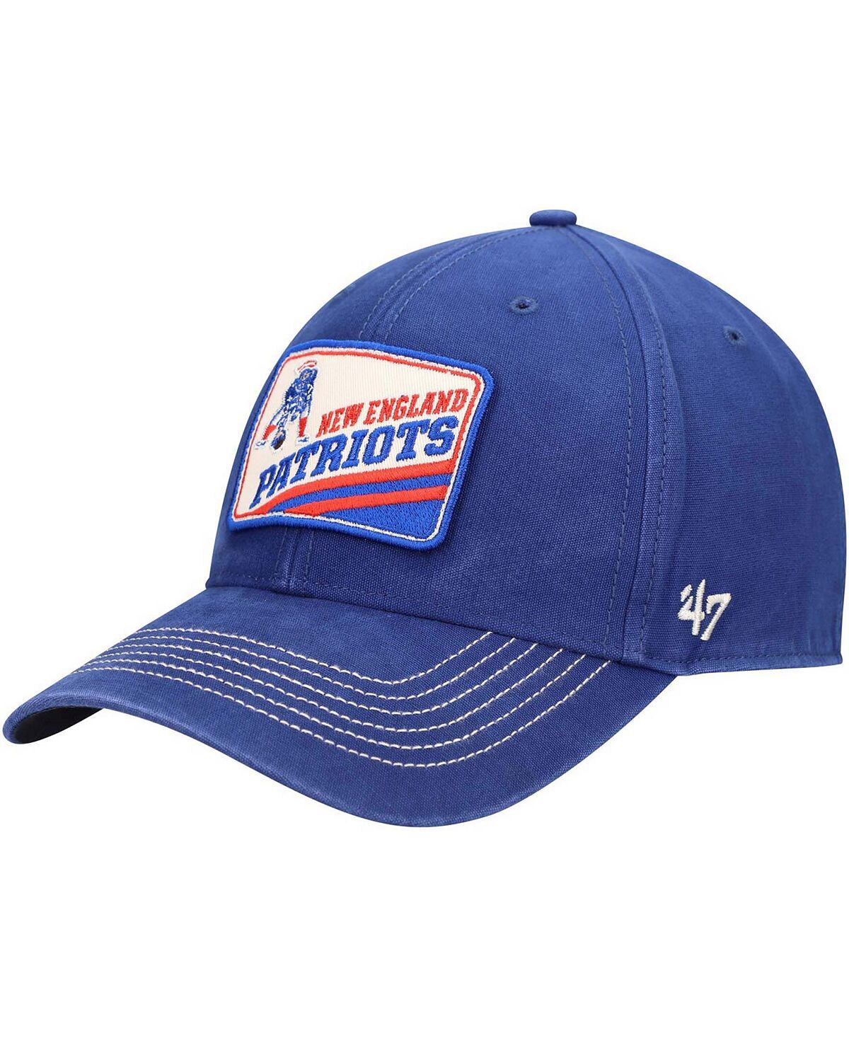 Мужская регулируемая кепка с историческим логотипом Royal New England Patriots Upland MVP '47 Brand
Мужская регулируемая кепка с историческим логотипом Royal New England Patriots Upland MVP '47 Brand