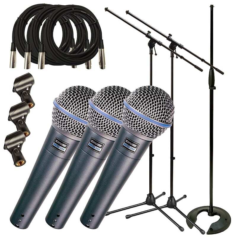 Динамический вокальный микрофон Shure BETA 58A Handheld Supercardioid Dynamic Microphone
Динамический вокальный микрофон Shure BETA 58A Handheld Supercardioid Dynamic Microphone
