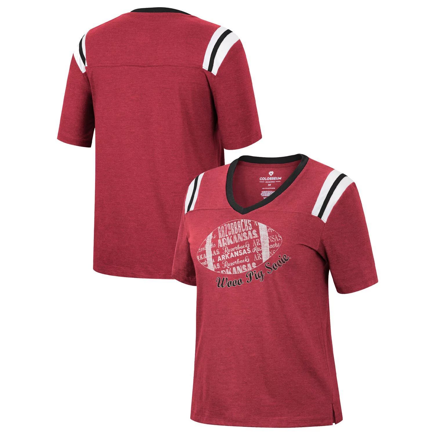 Женская футболка Colosseum Heathered Cardinal Arkansas Razorbacks 15 Min Early Football с v-образным вырезом Colosseum
Женская футболка Colosseum Heathered Cardinal Arkansas Razorbacks 15 Min Early Football с v-образным вырезом Colosseum