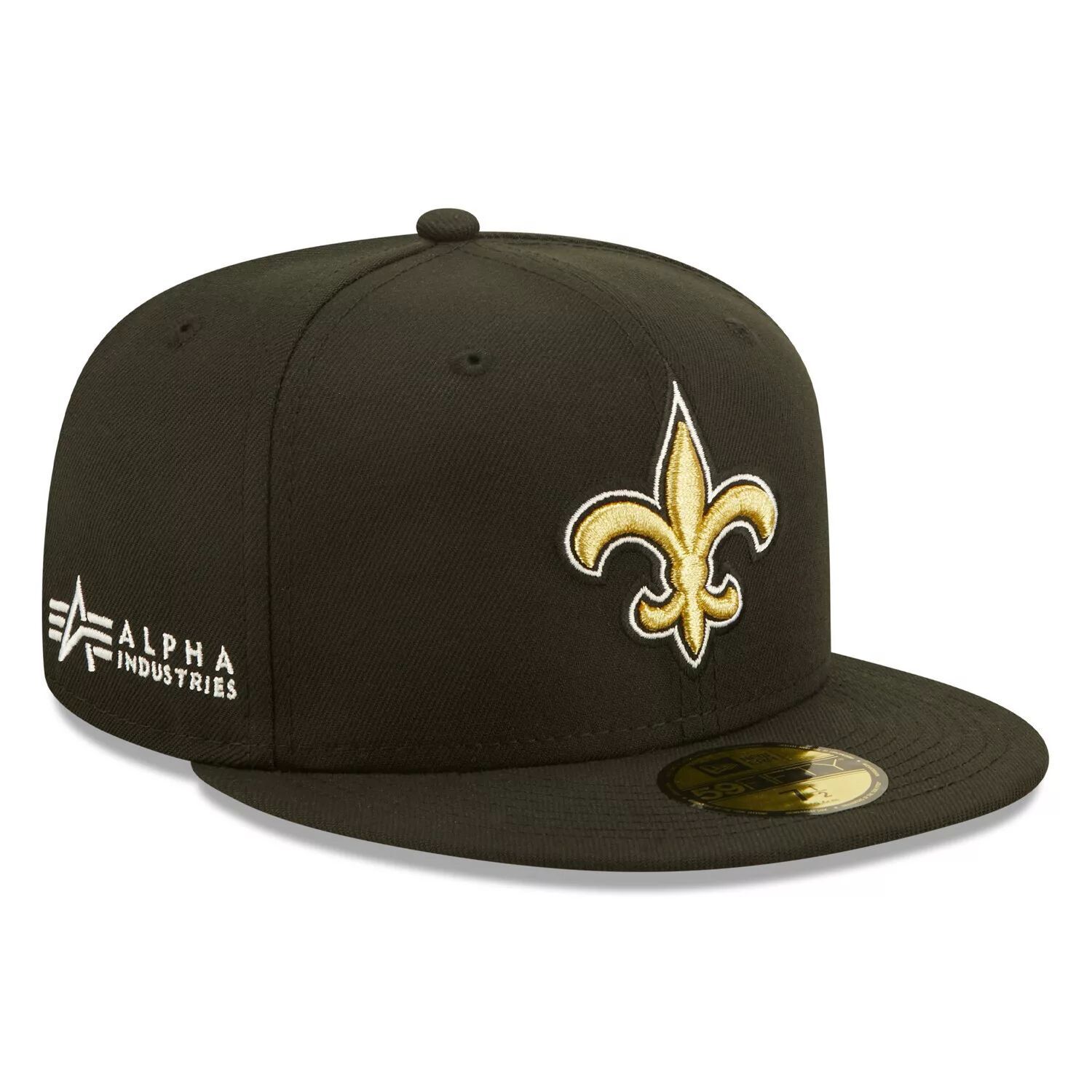 Мужская облегающая шляпа New Era x Alpha Industries Black New Orleans Saints Alpha 59FIFTY
Мужская облегающая шляпа New Era x Alpha Industries Black New Orleans Saints Alpha 59FIFTY