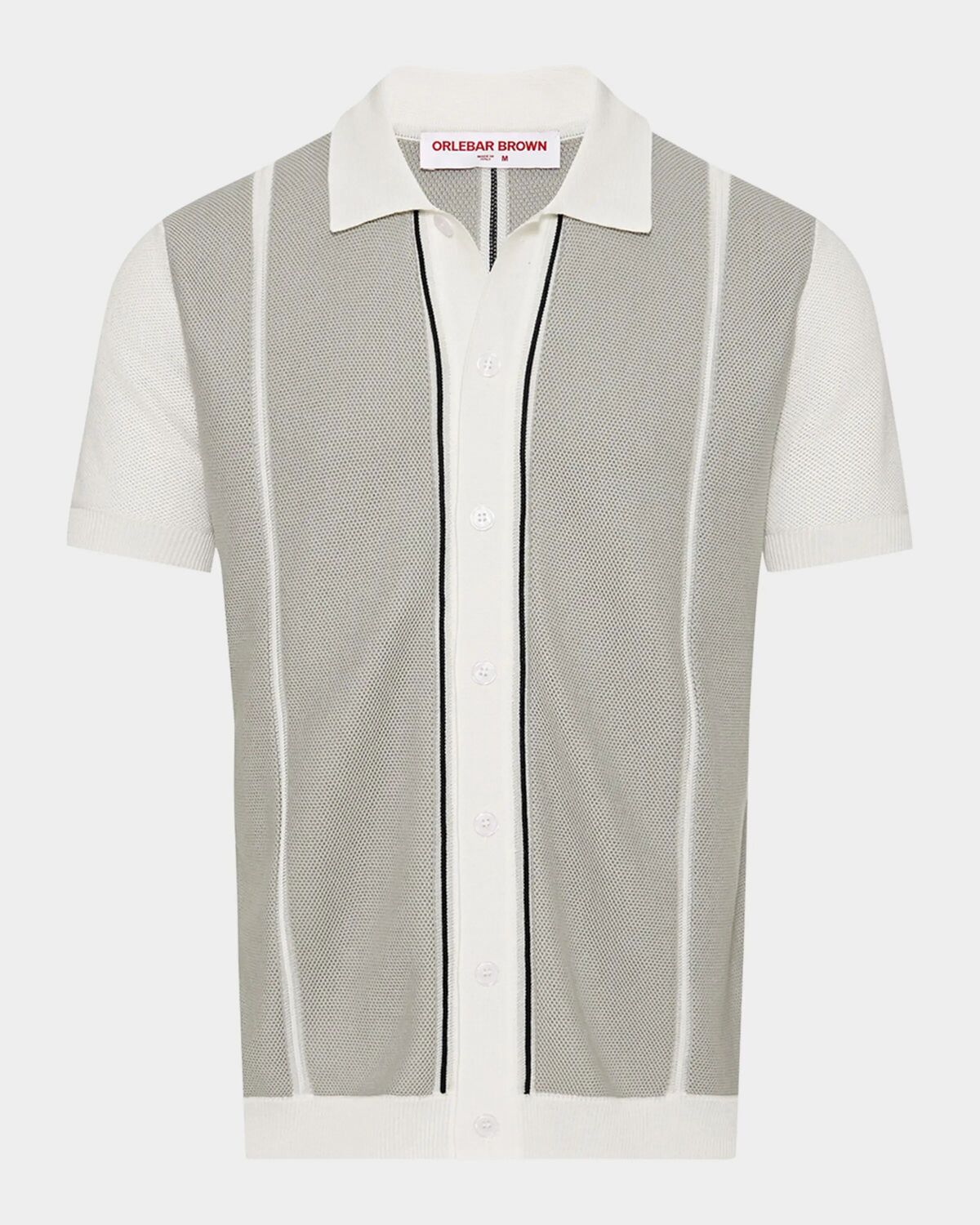 Мужская рубашка на пуговицах Tiernan Ripley Orlebar Brown, цвет White/Oyster Grey/Ni
Мужская рубашка на пуговицах Tiernan Ripley Orlebar Brown, цвет White/Oyster Grey/Ni