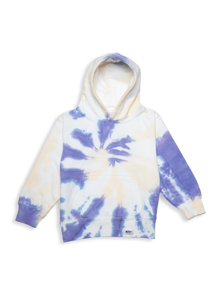 Толстовка с принтом тай-дай для маленьких девочек и девочек Worthy Threads, цвет White Blue
Толстовка с принтом тай-дай для маленьких девочек и девочек Worthy Threads, цвет White Blue