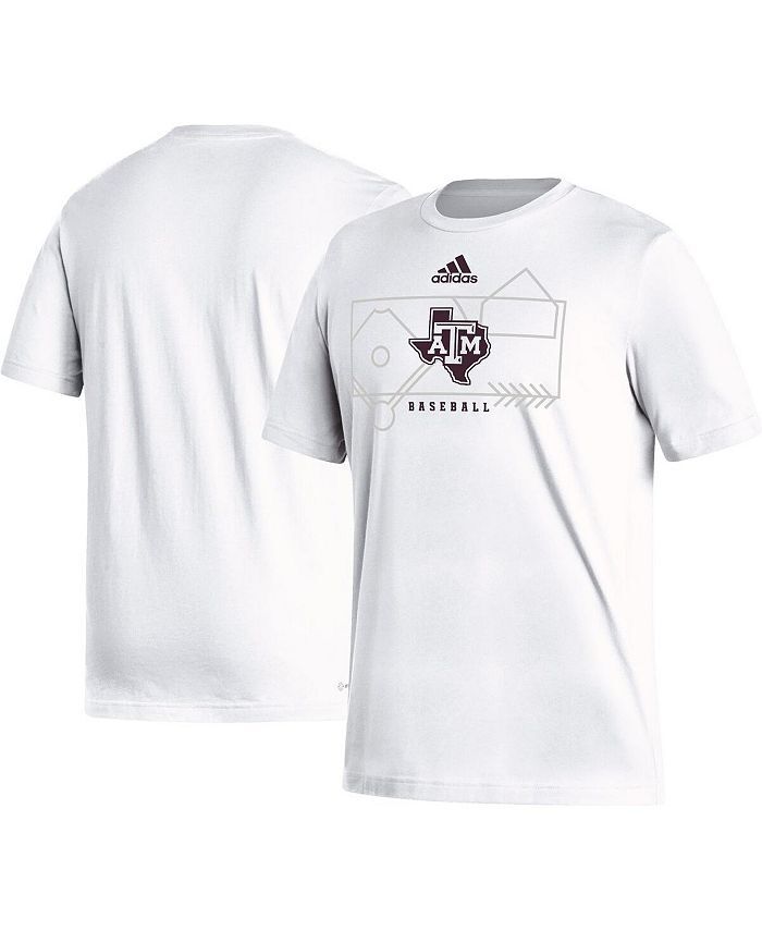 Мужская белая футболка Texas A&M Aggies Locker Lines Baseball Fresh adidas, белый
Мужская белая футболка Texas A&M Aggies Locker Lines Baseball Fresh adidas, белый
