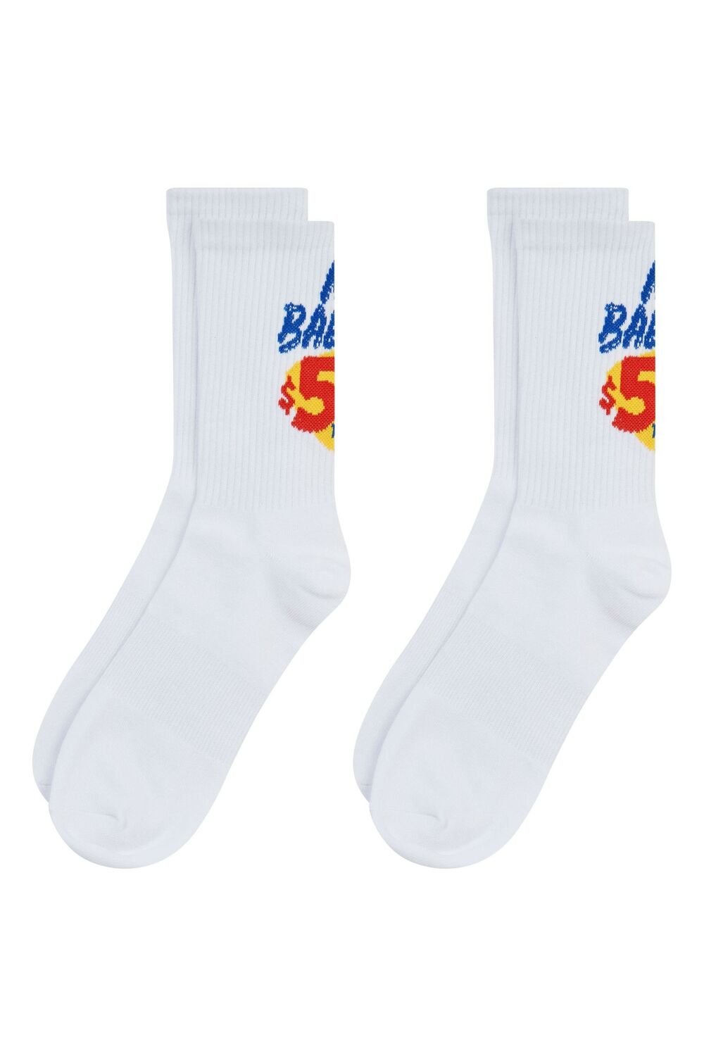 Комплект из 574 пар носков до середины икры с графическим принтом New Balance, белый
Комплект из 574 пар носков до середины икры с графическим принтом New Balance, белый