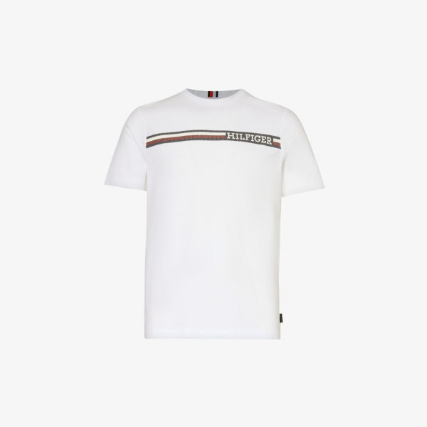 Футболка из хлопкового джерси с фактурным принтом Monotype Tommy Hilfiger, белый
Футболка из хлопкового джерси с фактурным принтом Monotype Tommy Hilfiger, белый