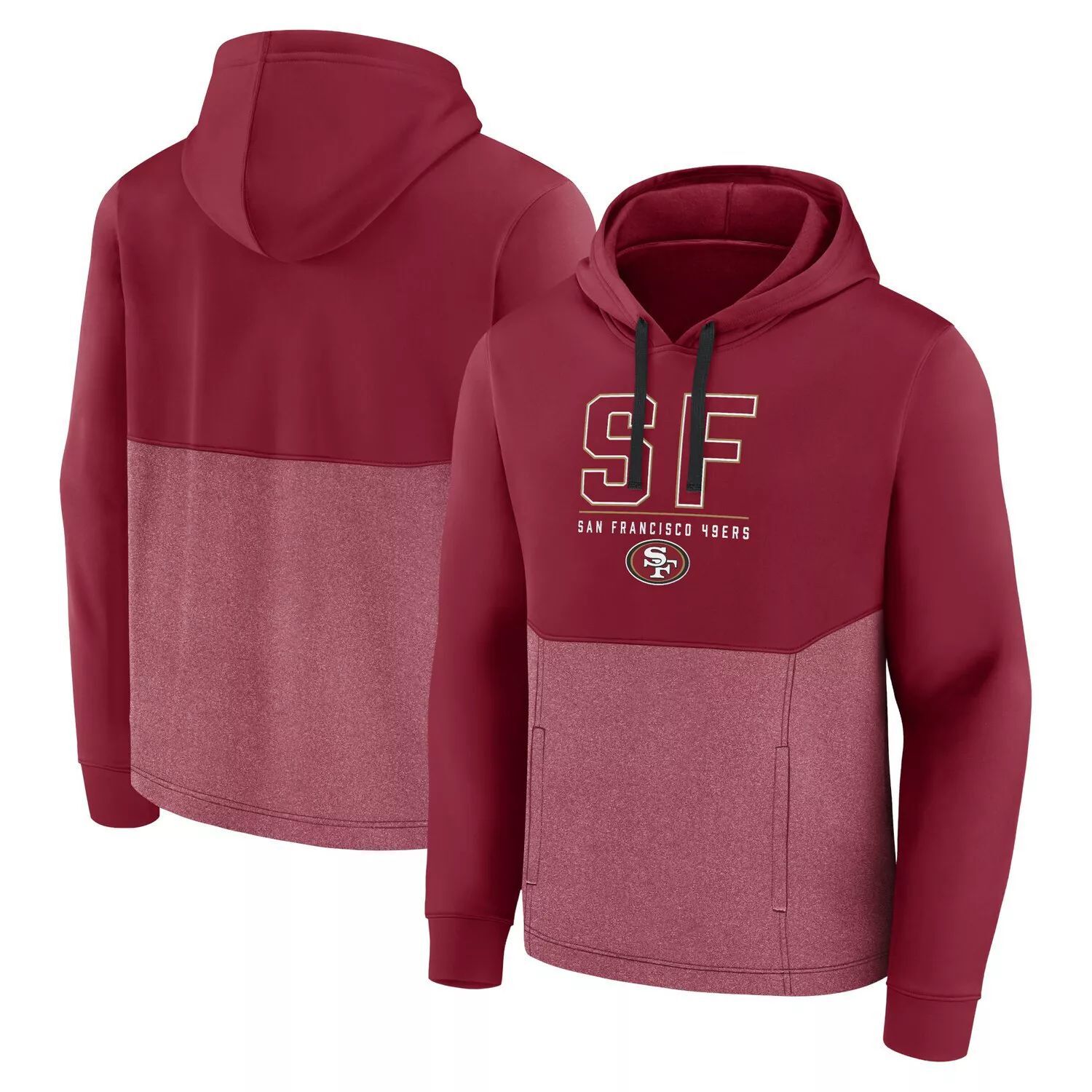 Мужской пуловер с капюшоном Scarlet San Francisco 49ers Successful Tri-Blend Fanatics
Мужской пуловер с капюшоном Scarlet San Francisco 49ers Successful Tri-Blend Fanatics