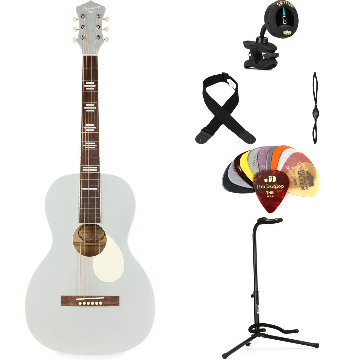 Новый комплект Recording King Dirty 30s Series 7 Single 0 Acoustic Guitar Essentials Bundle — Satin Grey
Новый комплект Recording King Dirty 30s Series 7 Single 0 Acoustic Guitar Essentials Bundle — Satin Grey