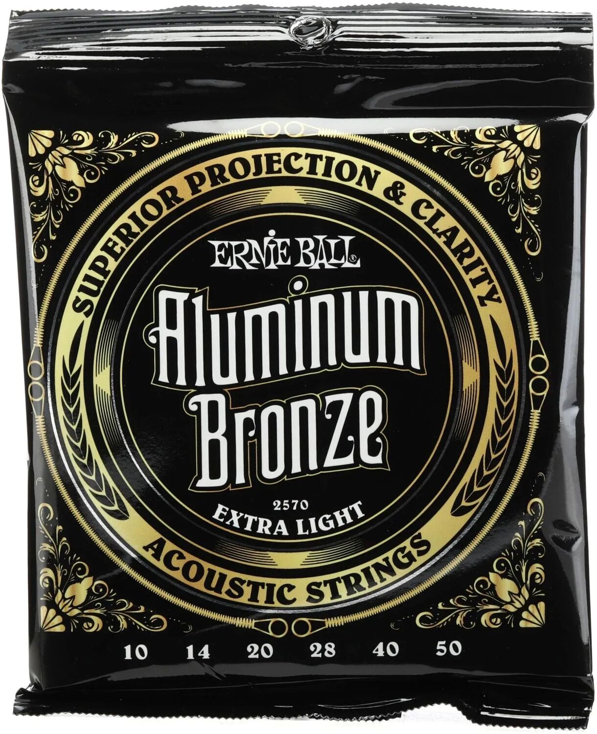 Струны Ernie Ball 2570 для акустической гитары из алюминиевой бронзы — .010-.050, сверхлегкие
Струны Ernie Ball 2570 для акустической гитары из алюминиевой бронзы — .010-.050, сверхлегкие