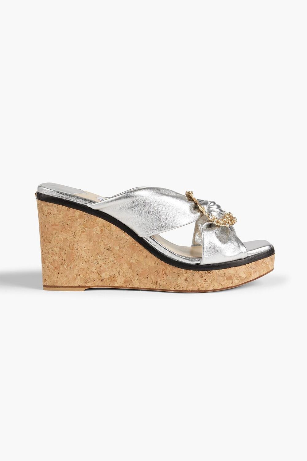 Туфли-лодочки Nevara 90 на танкетке из кожи с металлизированным декором JIMMY CHOO, серебряный
Туфли-лодочки Nevara 90 на танкетке из кожи с металлизированным декором JIMMY CHOO, серебряный