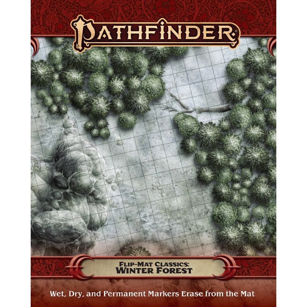 Ролевая игра Paizo Publishing Pathfinder 2E RPG: Flip-Mat Classics - Winter Forest
Ролевая игра Paizo Publishing Pathfinder 2E RPG: Flip-Mat Classics - Winter Forest