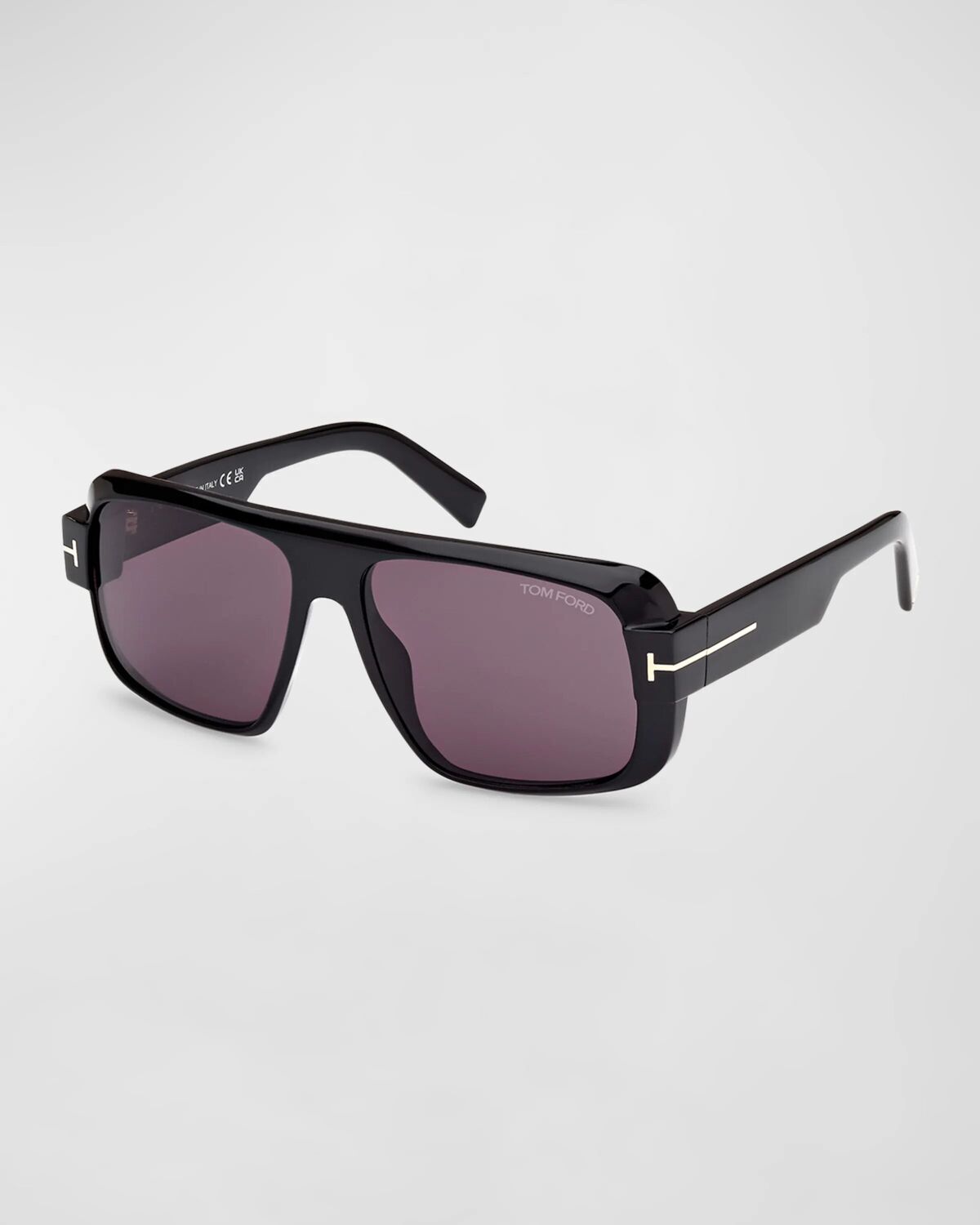 Мужские прямоугольные солнцезащитные очки Turner из ацетата TOM FORD, цвет Shiny Black
Мужские прямоугольные солнцезащитные очки Turner из ацетата TOM FORD, цвет Shiny Black