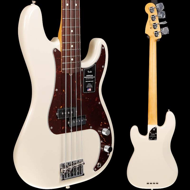 Басс гитара Fender American Professional II Precision Bass,Rosewood Fb,Olympic White
Басс гитара Fender American Professional II Precision Bass,Rosewood Fb,Olympic White