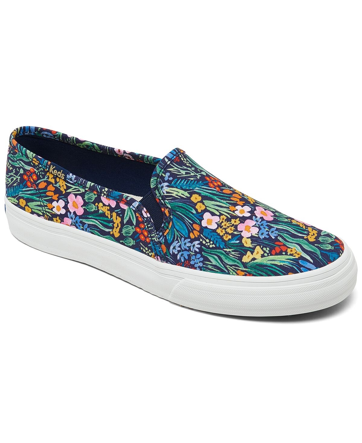 Женские парусиновые повседневные кроссовки без шнуровки x Rifle Paper Co. Double Decker Garden Party от Finish Line Keds
Женские парусиновые повседневные кроссовки без шнуровки x Rifle Paper Co. Double Decker Garden Party от Finish Line Keds