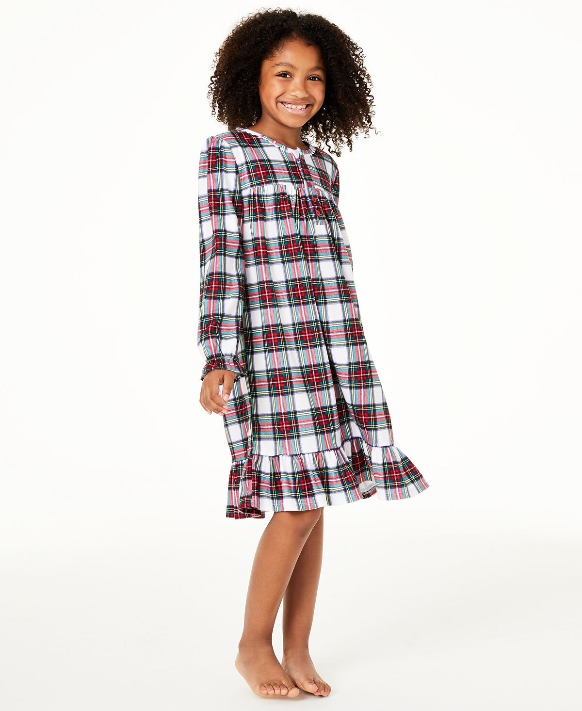 Подходящая детская ночная рубашка Stewart в клетку, созданная для Macy's Family Pajamas
Подходящая детская ночная рубашка Stewart в клетку, созданная для Macy's Family Pajamas