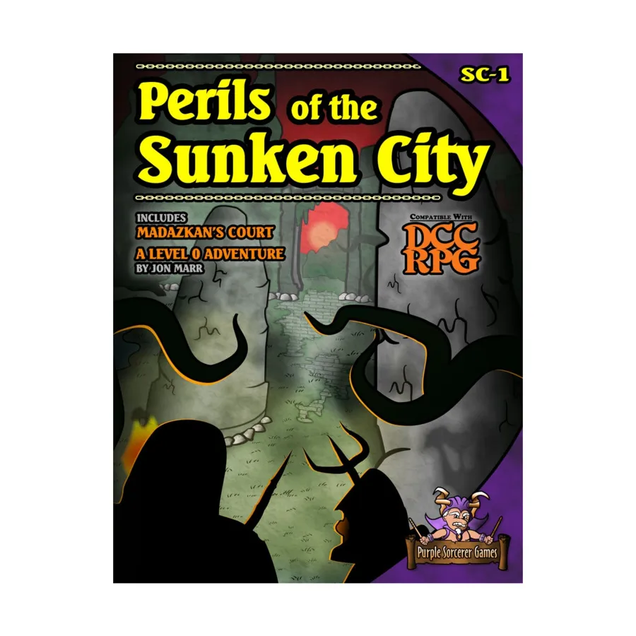 Perils of the Sunken City, Dungeon Crawl Classics (Purple Sorcerer Games), мягкая обложка
Perils of the Sunken City, Dungeon Crawl Classics (Purple Sorcerer Games), мягкая обложка